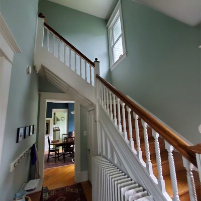 stairwell paint job